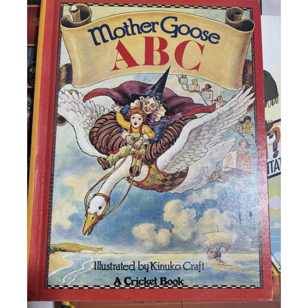 Platt & Munk Mother Goose ABC by Kinuko Craft Hardcover Library Edition 1977
